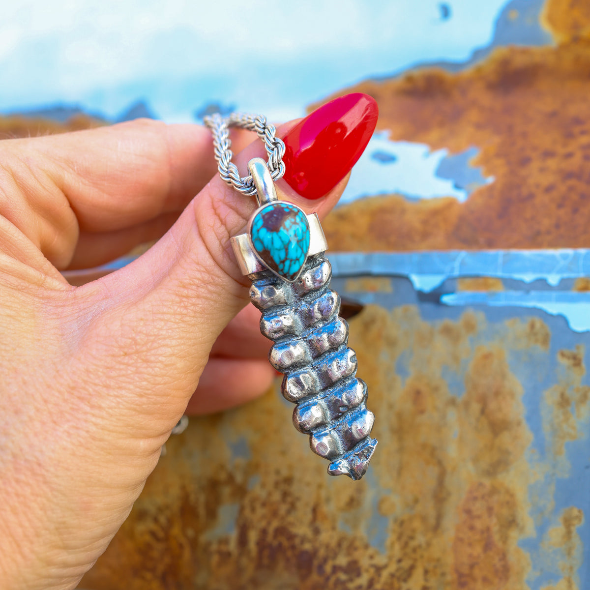 ‘Rattlesnake’ Pendant - Egyptian