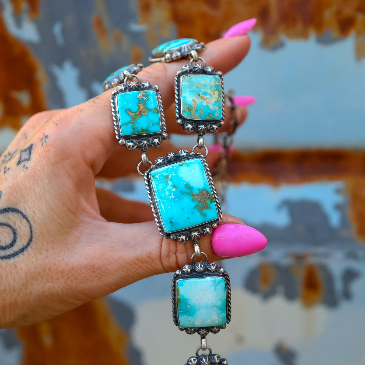 ‘Lariat Set' Necklace & Earrings - Sonoran