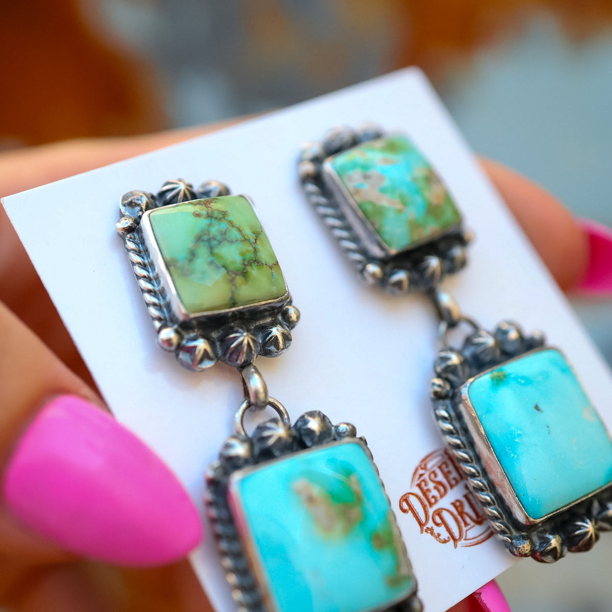 ‘Lariat Set' Necklace & Earrings - Sonoran