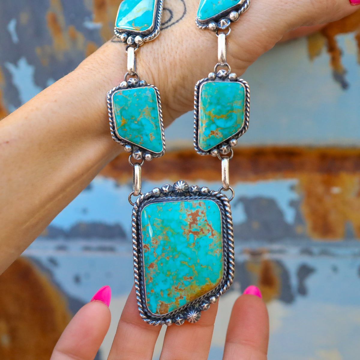 ‘Lariat Set' Arizona Necklace & Earrings - Kingman