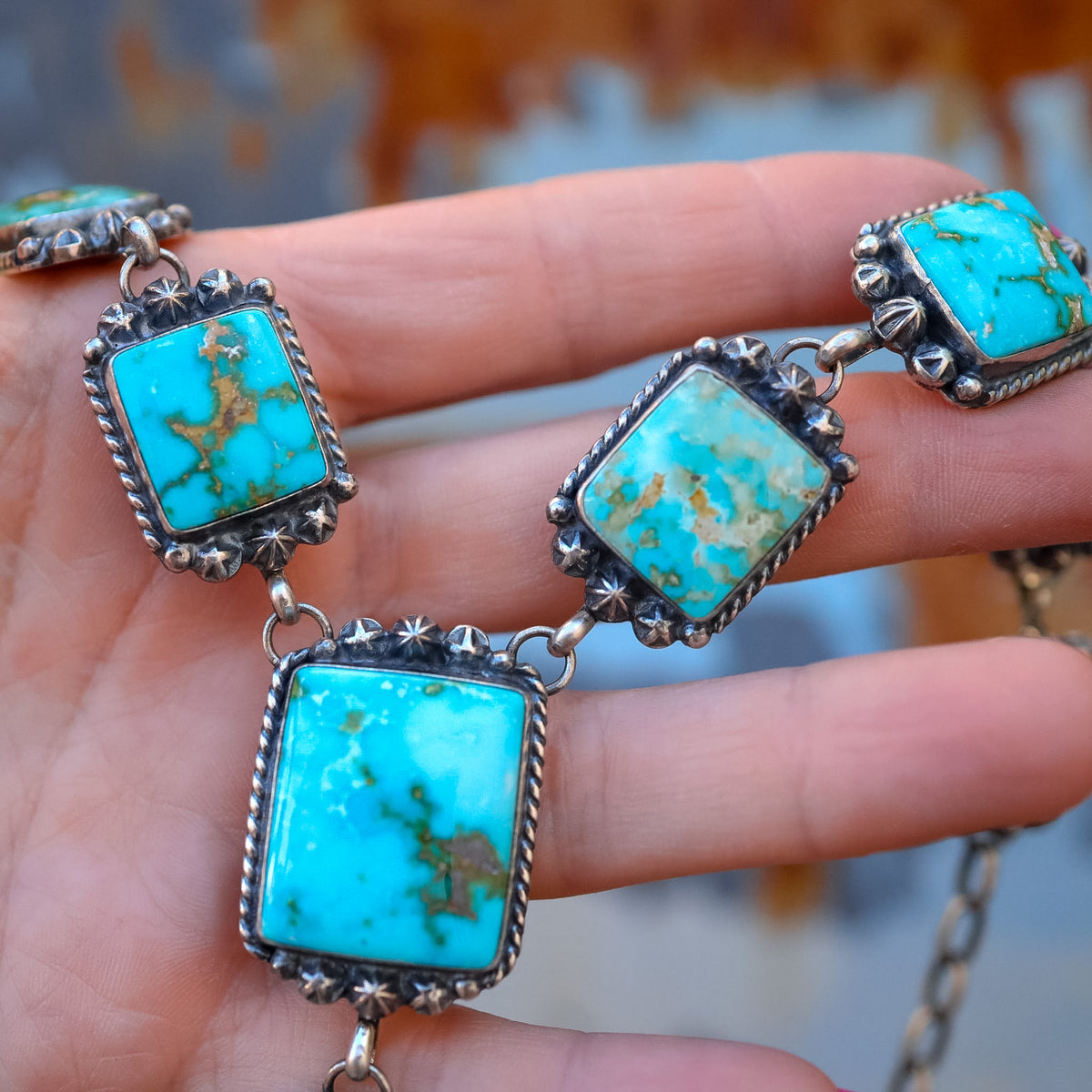 ‘Lariat Set' Necklace & Earrings - Sonoran