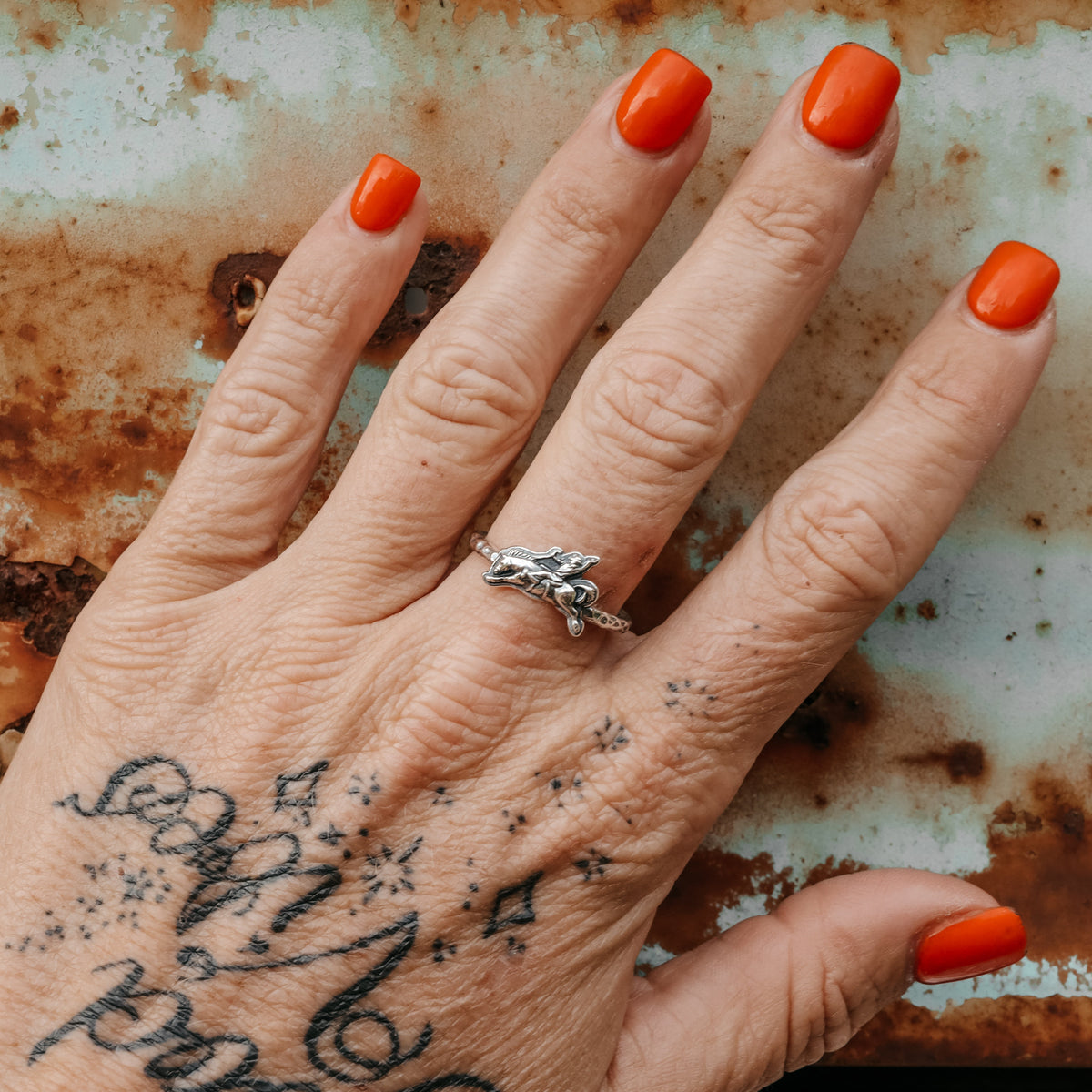 'Bronc' Ring - Sterling Silver - Pick option