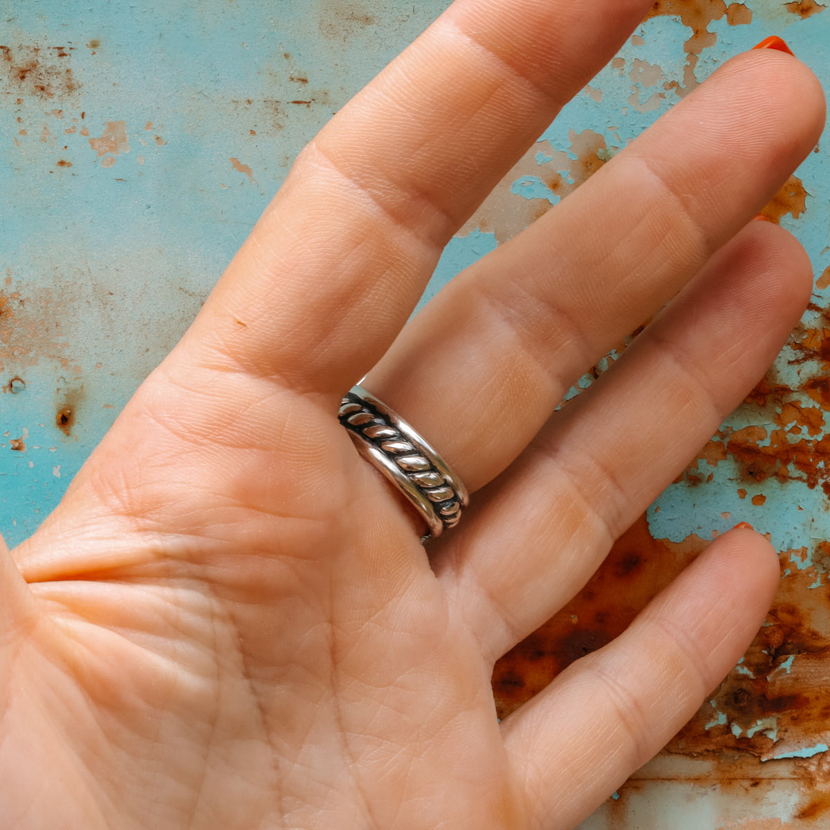 ‘Bar Ring’ - Kingman - Size 8 - Pick Option