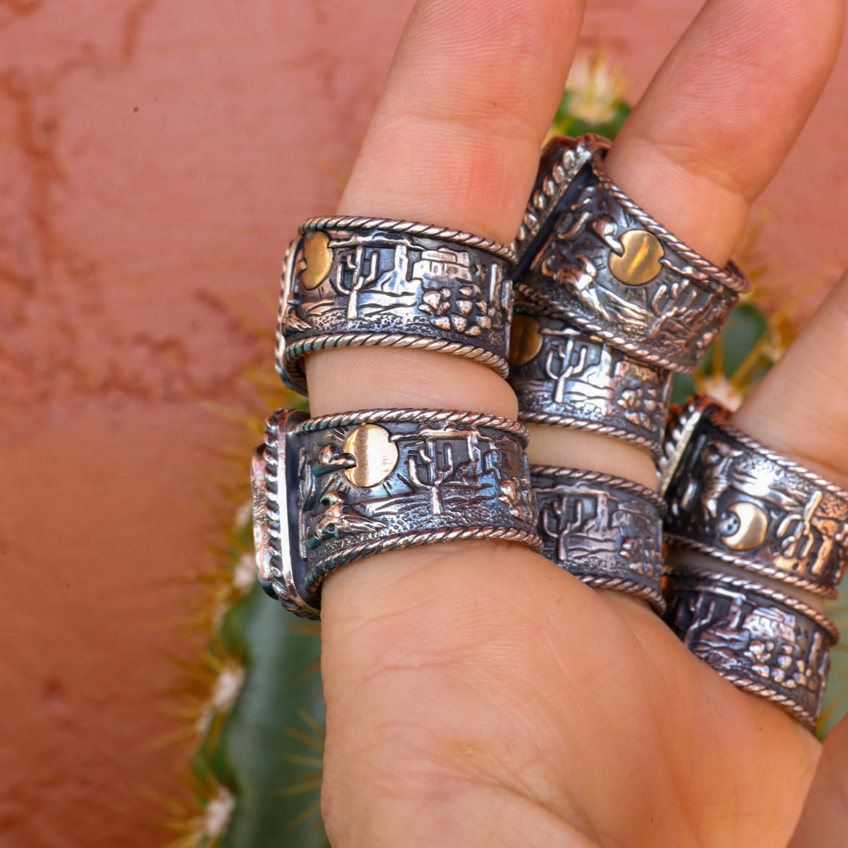‘Desert Storyteller' Ring - Kingman - LOT 1 - Pick Option