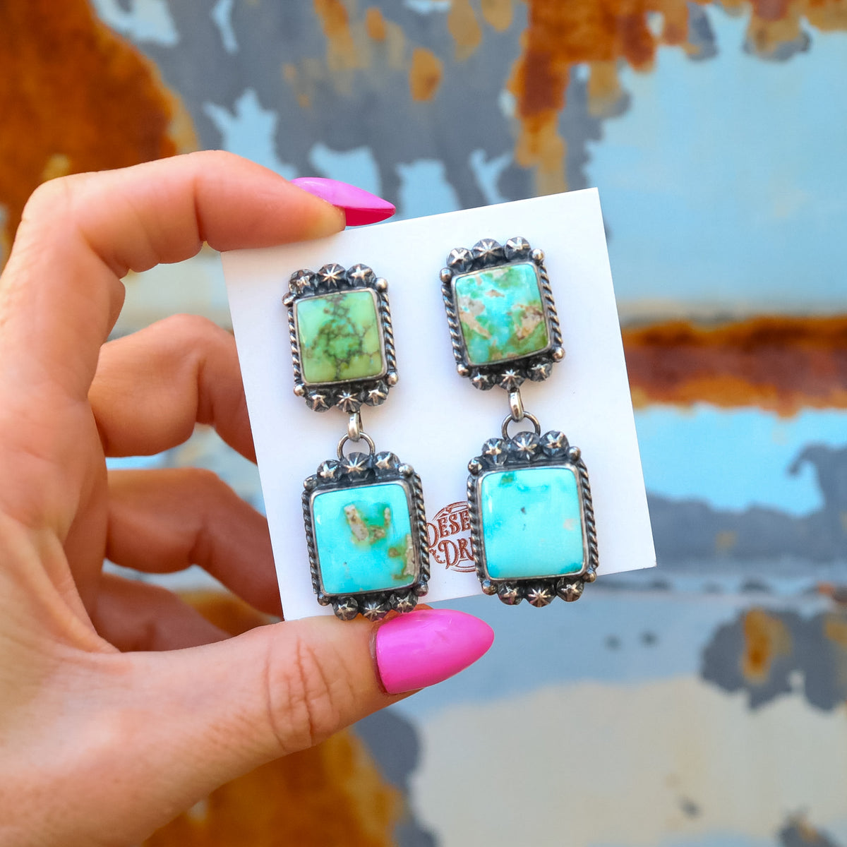 ‘Lariat Set' Necklace & Earrings - Sonoran