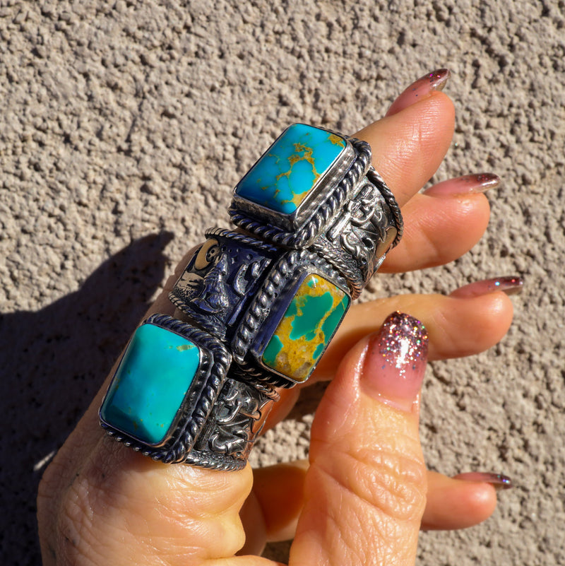 ‘Desert Storyteller' Ring - Kingman - LOT 1 - Pick Option