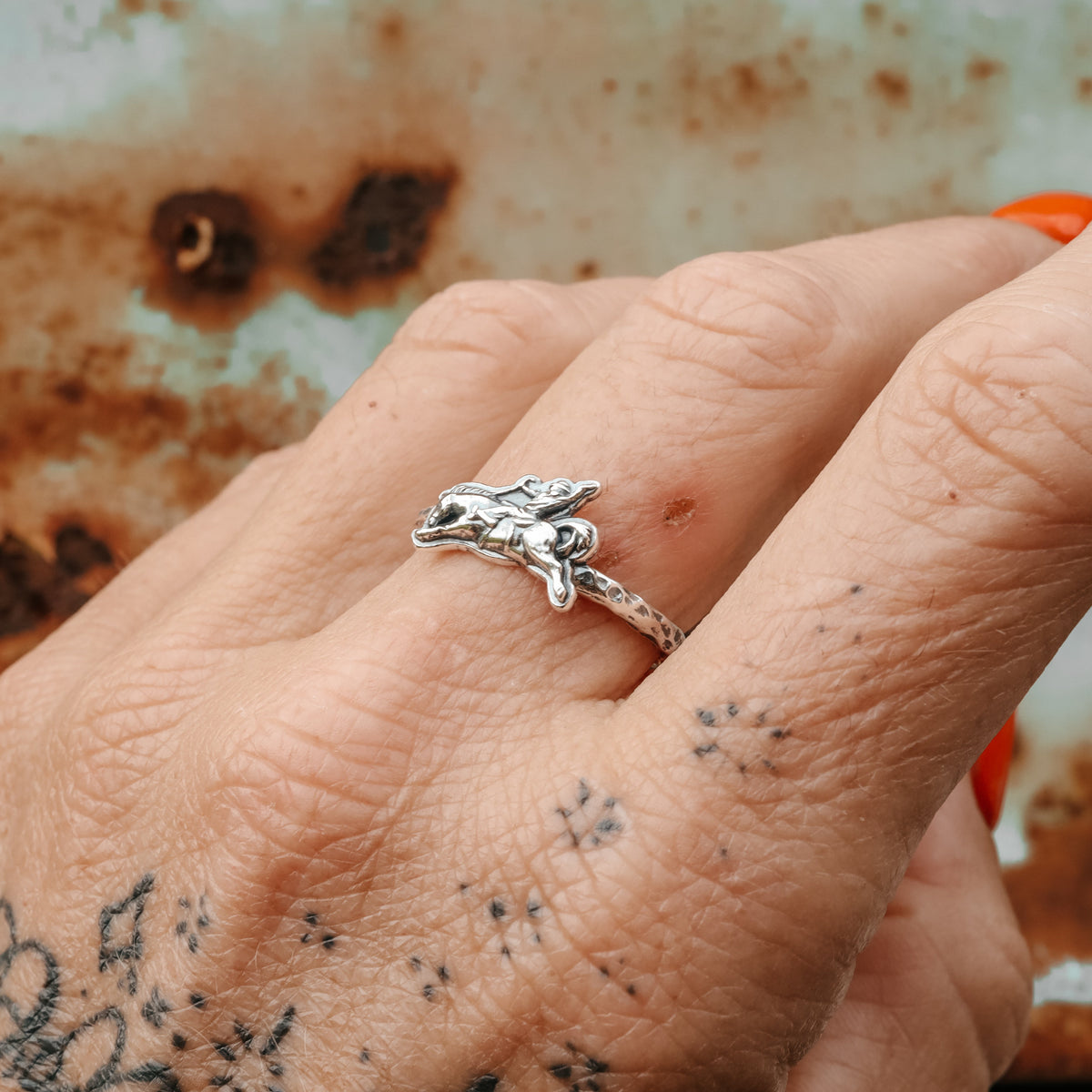 'Bronc' Ring - Sterling Silver - Pick option