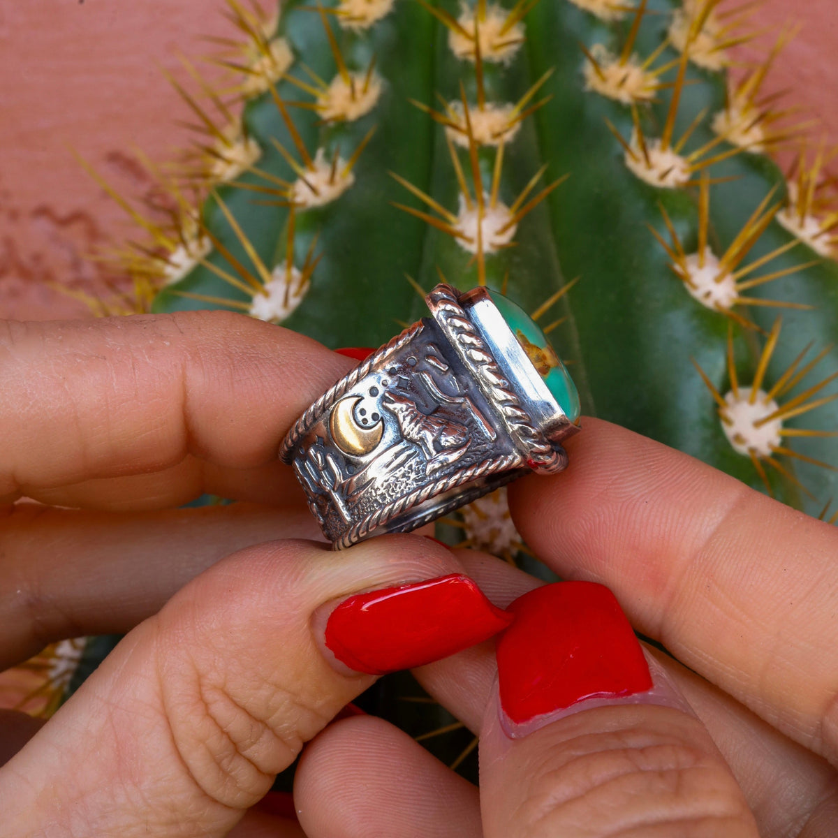 ‘Desert Storyteller' Ring - Kingman - LOT 1 - Pick Option