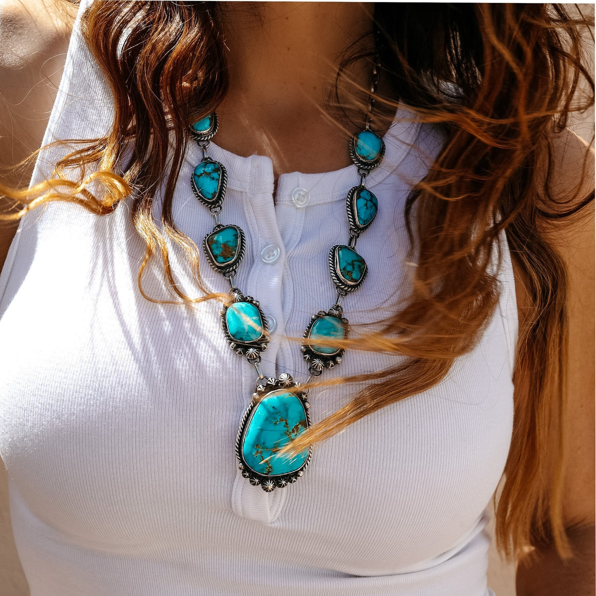 ‘Lariat' Necklace - Kingman