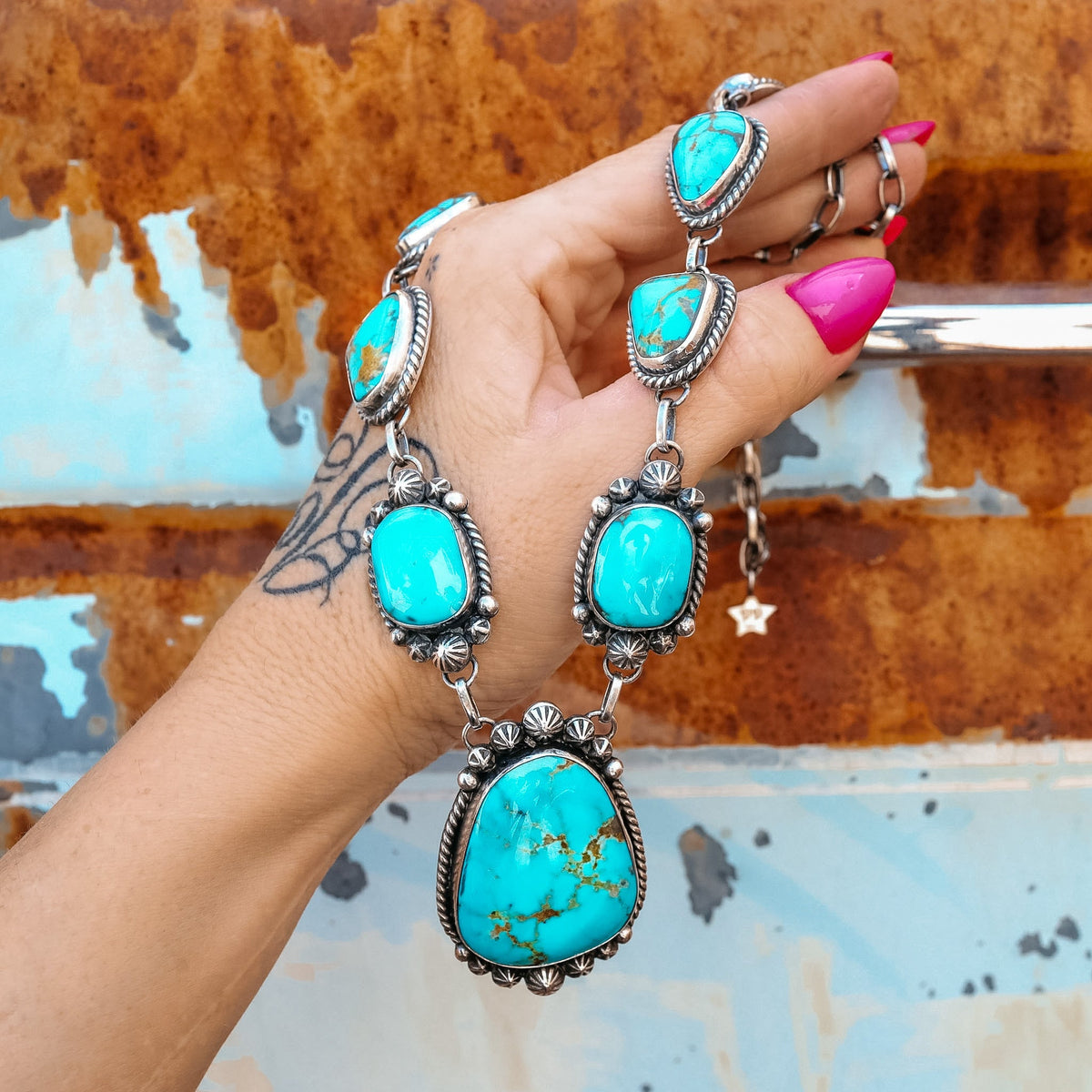‘Lariat' Necklace - Kingman