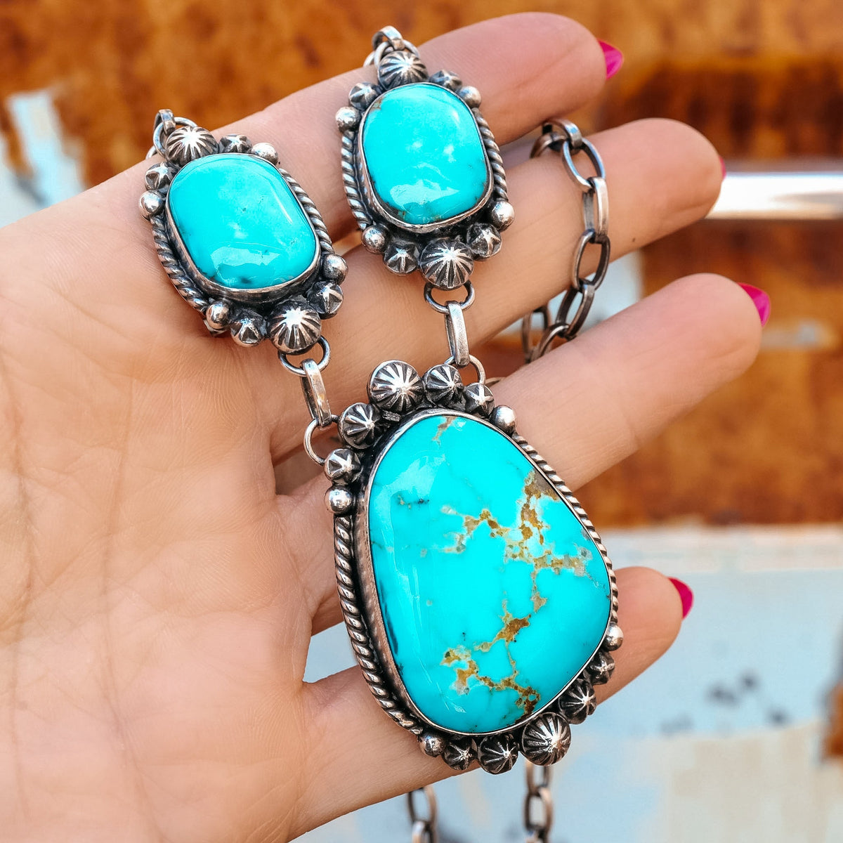 ‘Lariat' Necklace - Kingman
