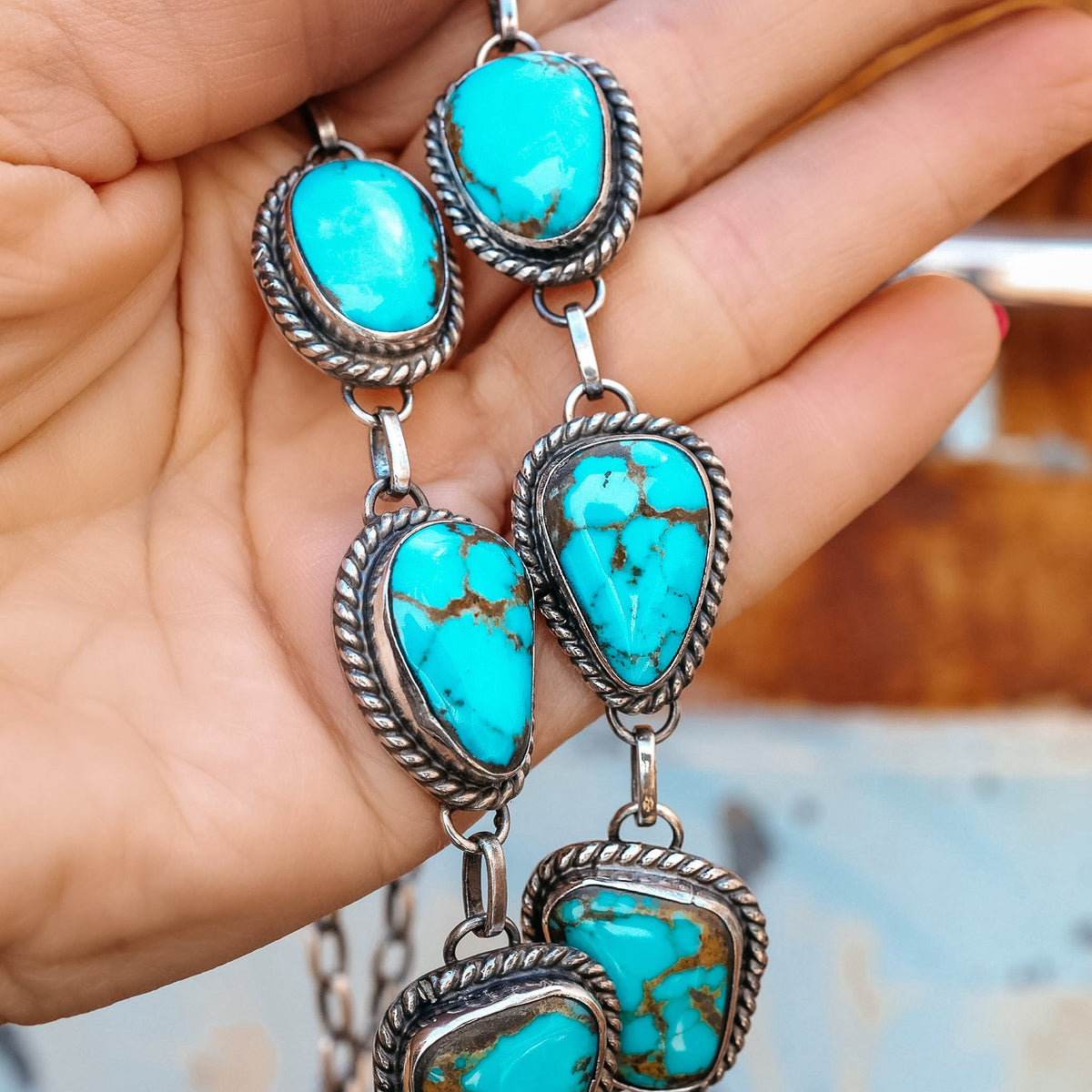 ‘Lariat' Necklace - Kingman